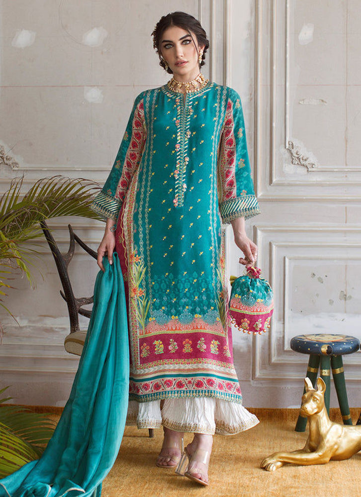 Picture of Beryl Crepe Tunic and Silk Dupatta