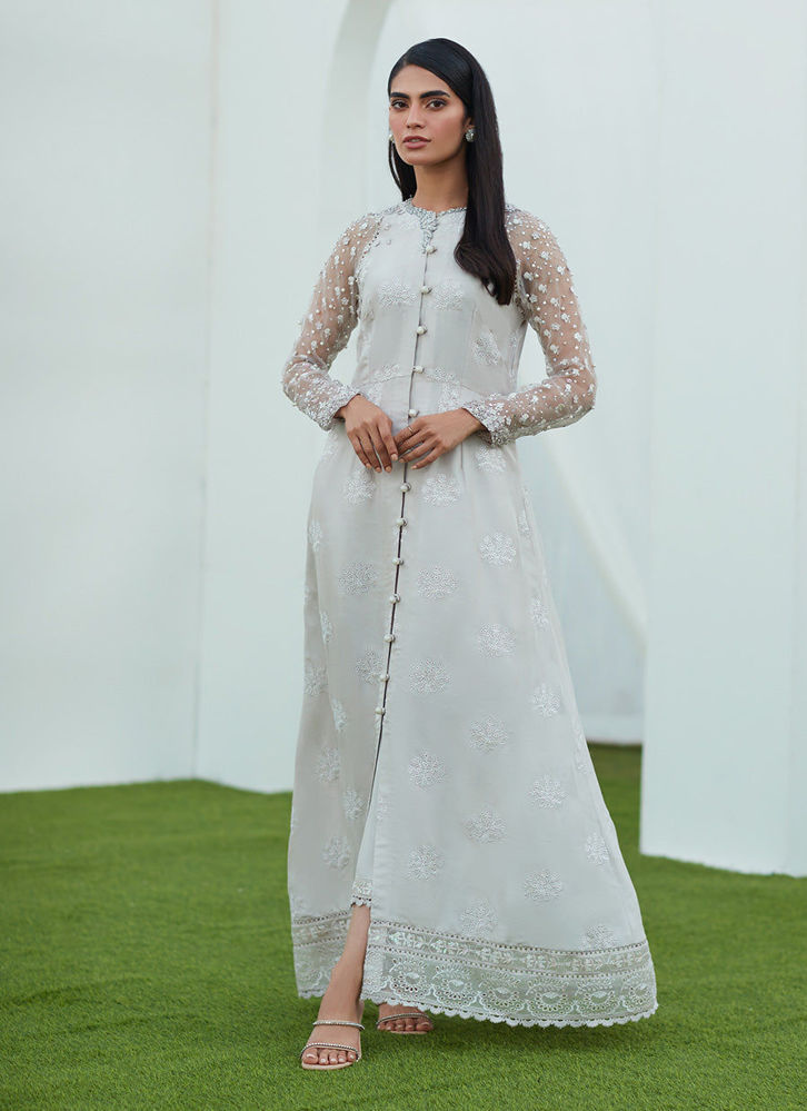 Picture of Gio Silver Silk Shirt