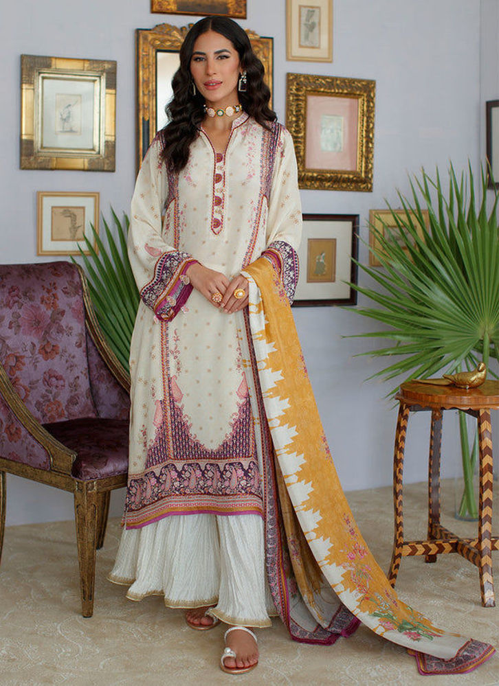 Picture of Myza Ivory Shirt and Dupatta