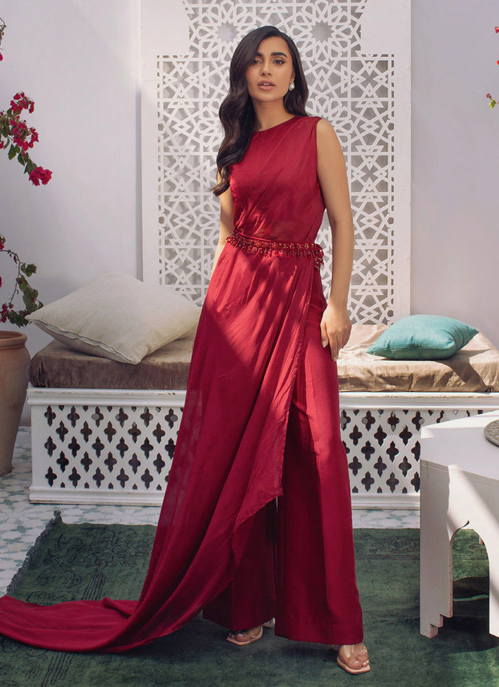 Picture of Ox-Blood Drape