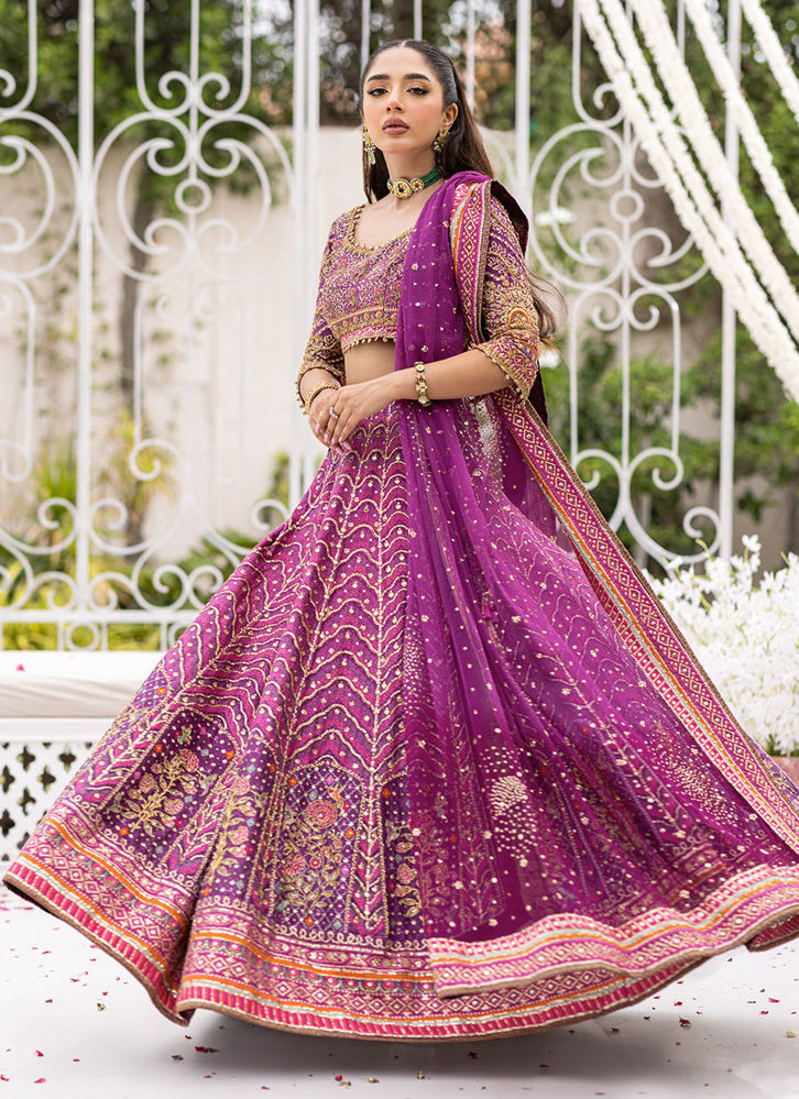 Picture of Farzaneh Purple Lehnga Choli
