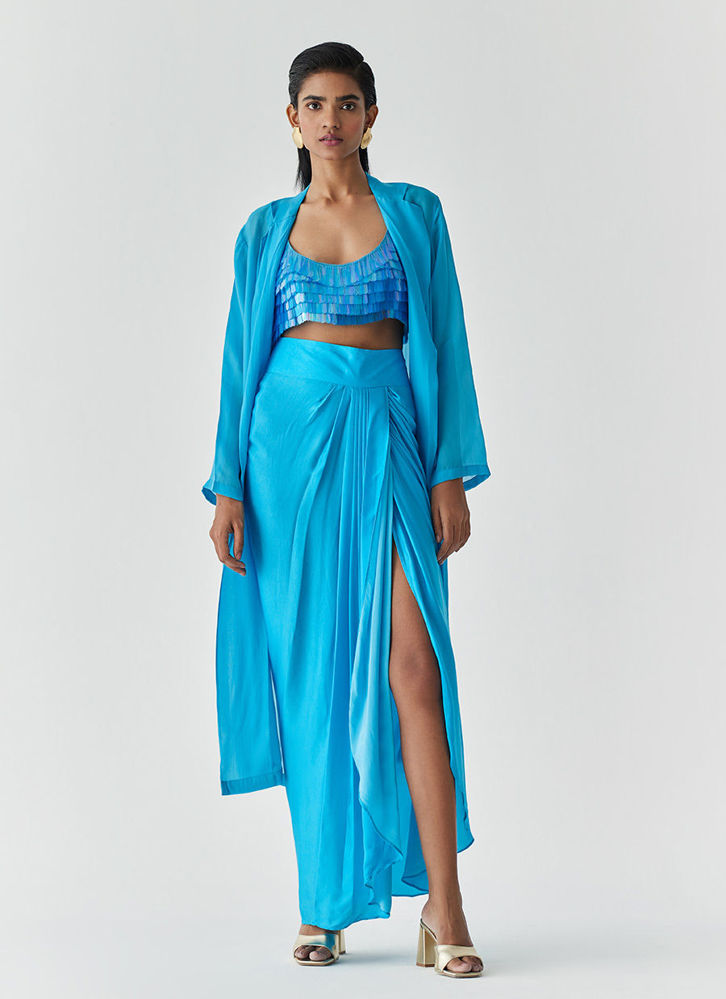 Picture of MACAW ORGANZA BLAZER