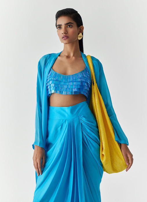 MACAW ORGANZA BLAZER