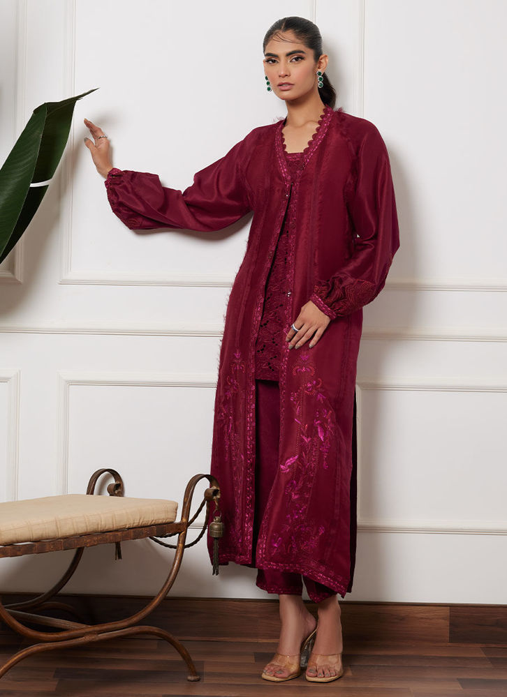 Picture of Edrice Scarlet Shirt And Slip