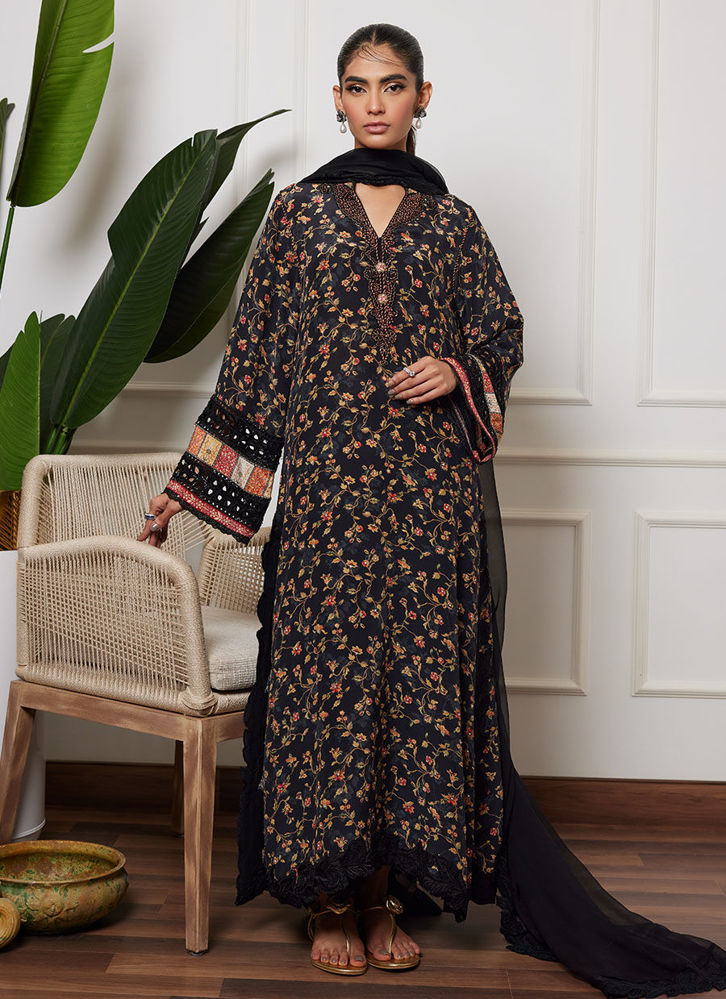 Picture of Nailah Onyx Shirt And Dupatta