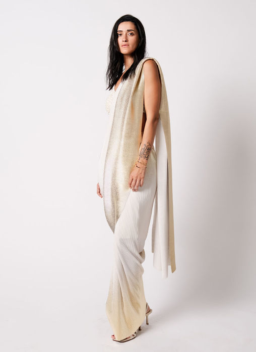 Maya Blouse with Midnight Sari