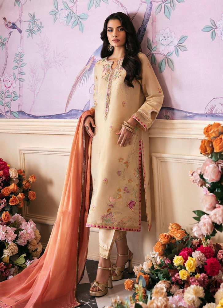 Picture of Narood Gold Shirt And Dupatta