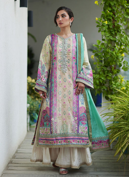 Rima Shirt And Dupatta