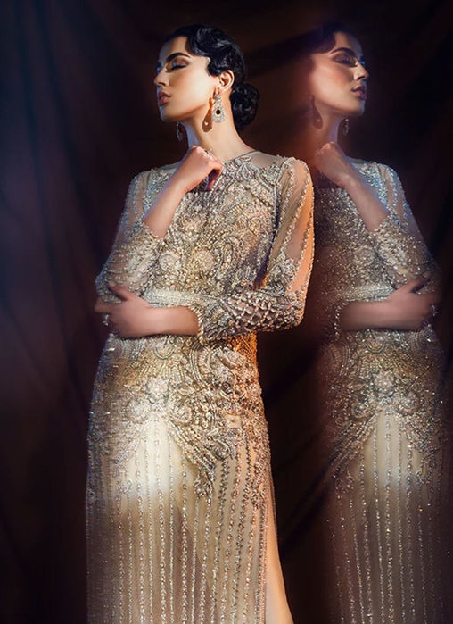 Gold Water Gown
