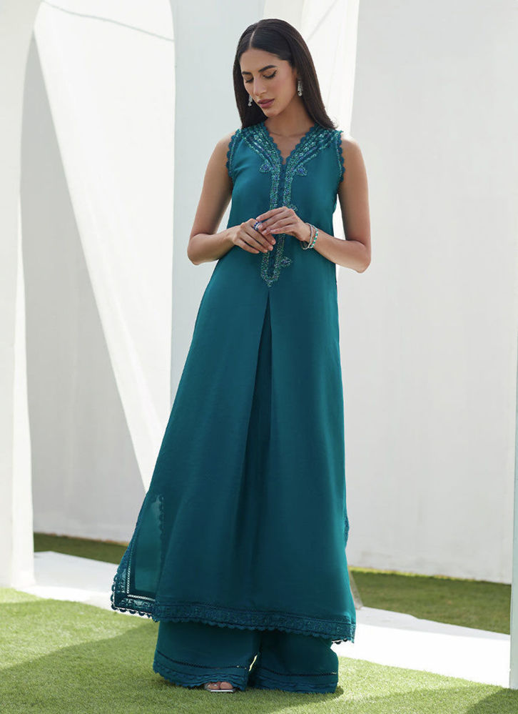 Picture of Forest Tailored Silk Shirt