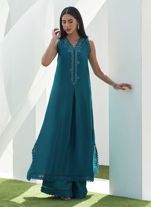 Forest Tailored Silk Shirt