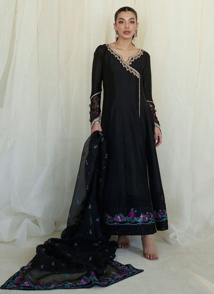 Picture of Raven Black Kalidaar and Dupatta