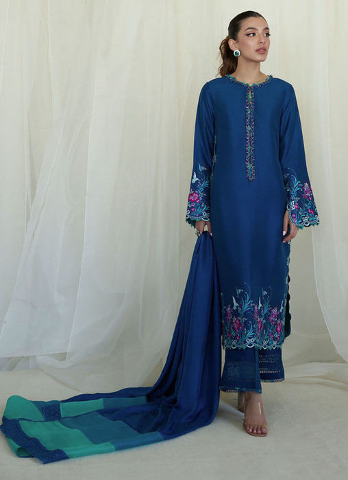 Lumira Teal Shirt and Dupatta