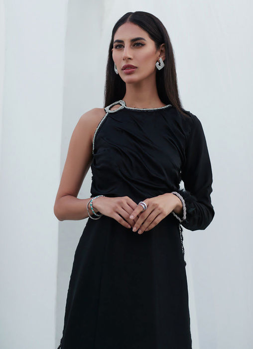 Zuma Black Silk Shirt