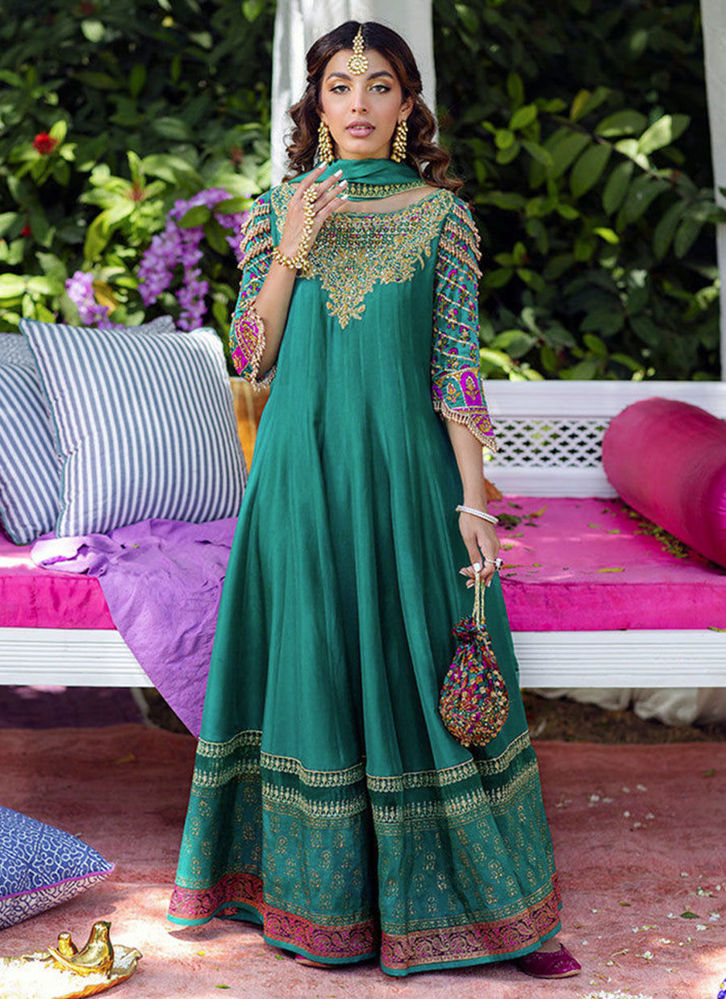 Picture of Eira Emerald Kalidaar and dupatta