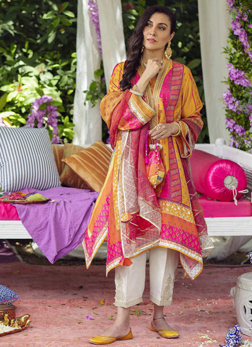 Zuri Shirt and Dupatta