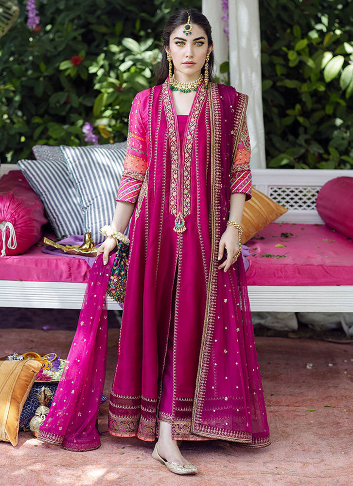 Picture of Zareen Fuchsia Kalidaar and Dupatta