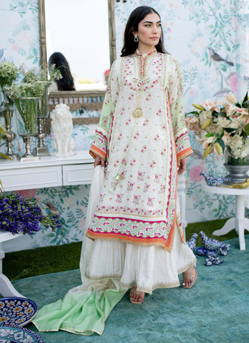 Roseland Shirt and Dupatta