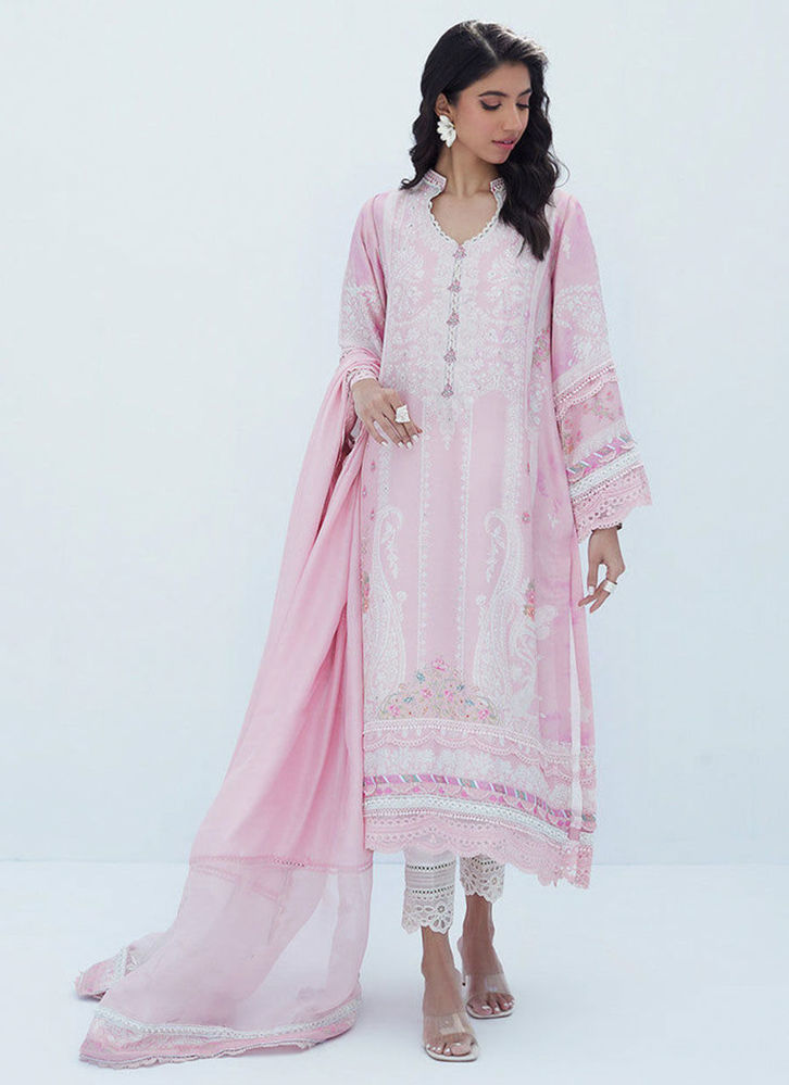 Picture of Aerin Blush Shirt And Dupatta