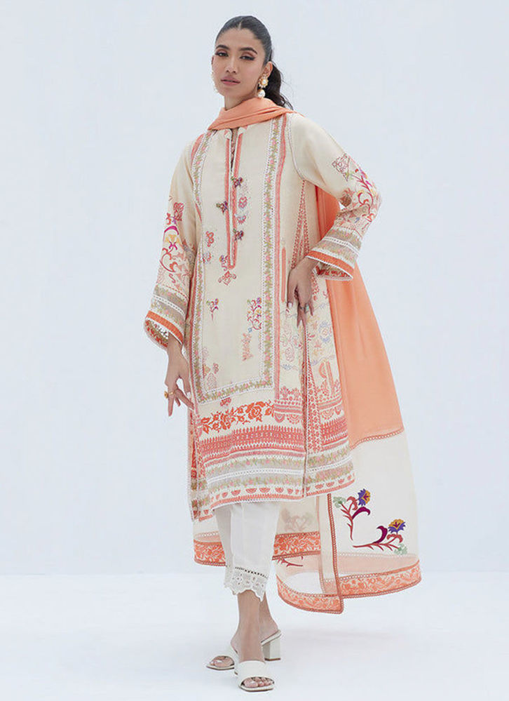 Picture of Sisily Ivory Shirt And Dupatta