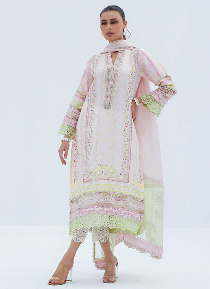 Picture of Delphi Pink Shirt And dupatta