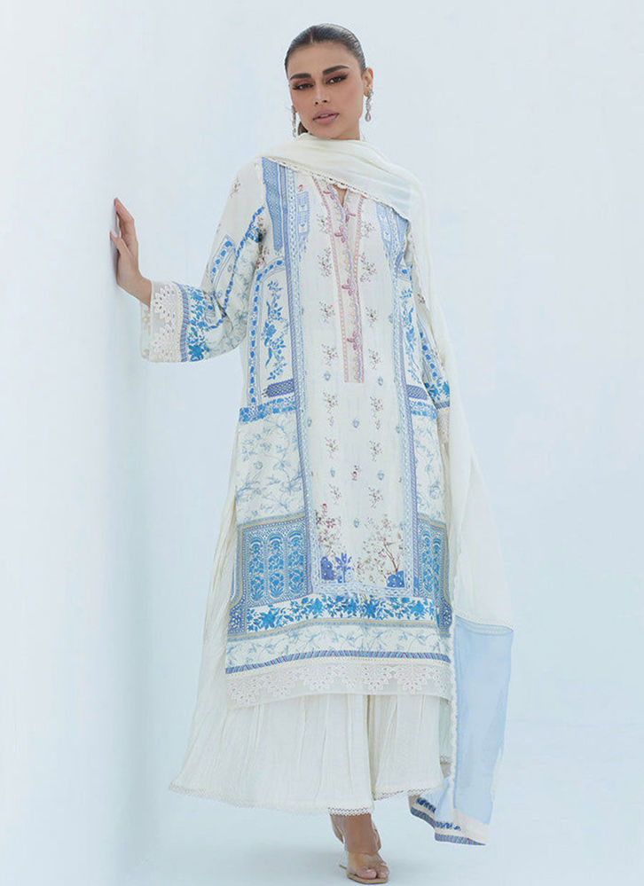 Picture of Erica Ivory Shirt And Dupatta