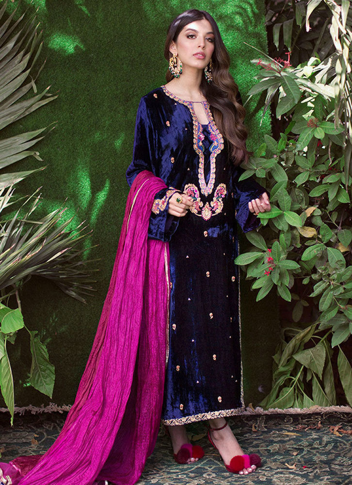 Picture of Midnight Blue Velvet