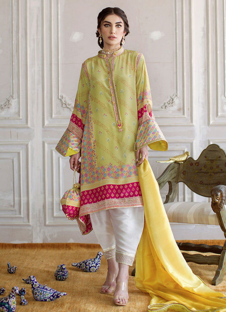 Picture of Mila Crepe Tunic and Silk Dupatta