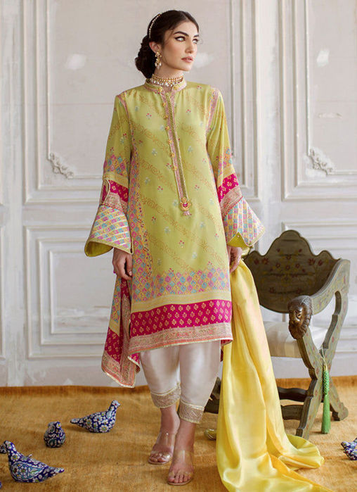 Mila Crepe Tunic and Silk Dupatta