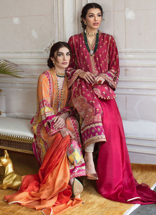 Malia Crepe Tunic and Silk Dupatta