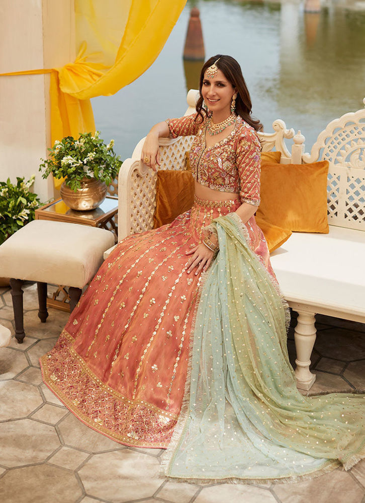 Picture of Shehrbano Rose Gold Lehnga Choli