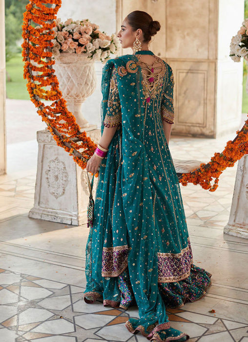 Zarminay Teal Kalidaar