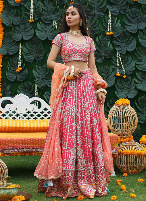 Yara two-tone lehenga choli