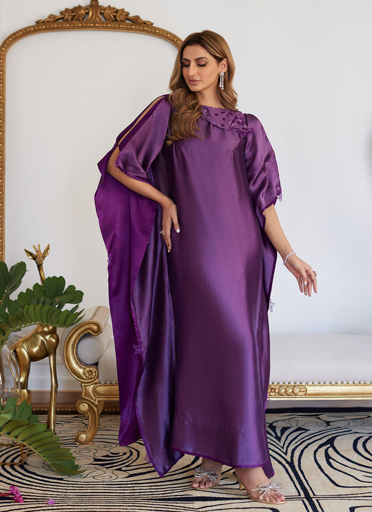 Picture of Maylone Sparkling Grape Shisha Silk Kaftan