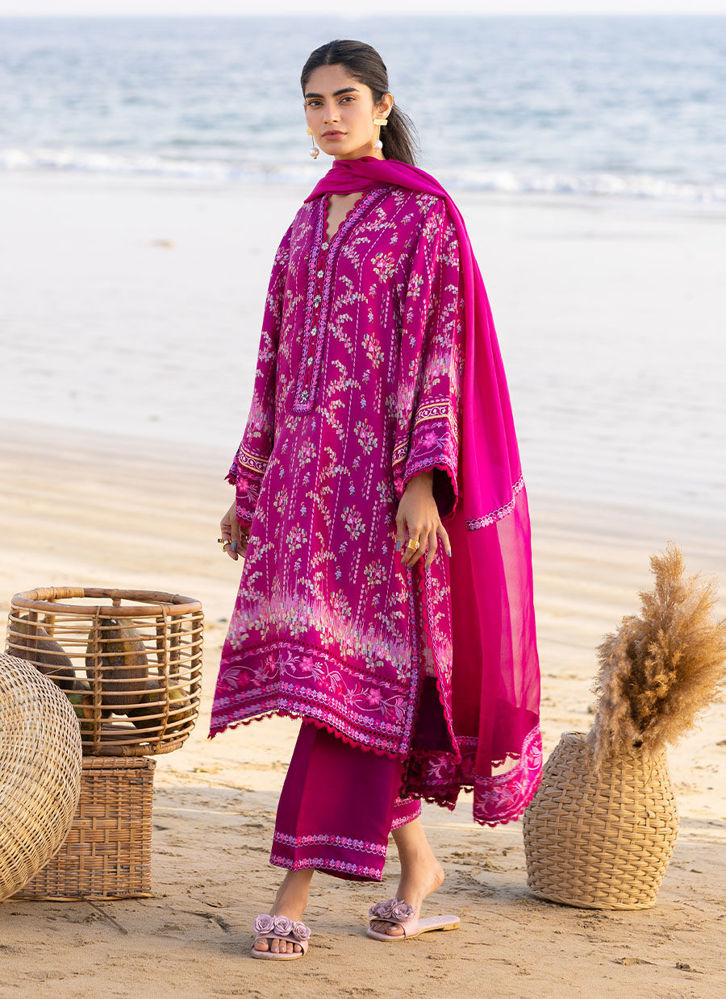 Picture of Mirri Magenta Shirt and Dupatta