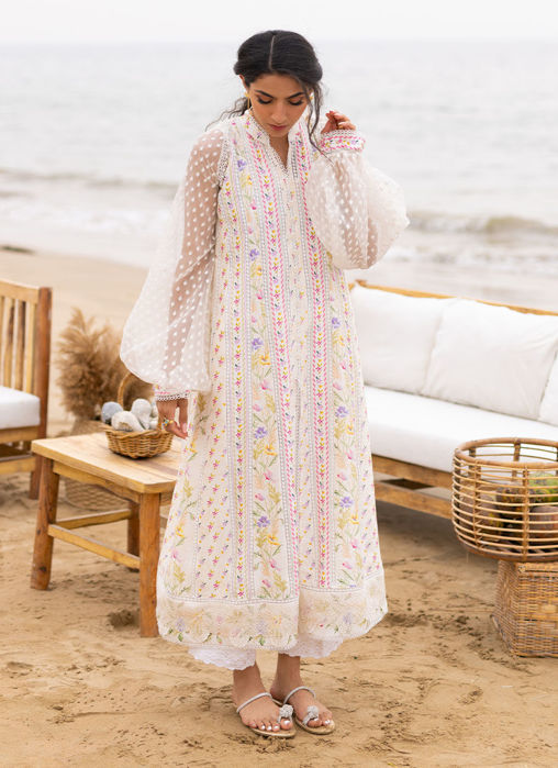 Nixie Ivory Floral Shirt