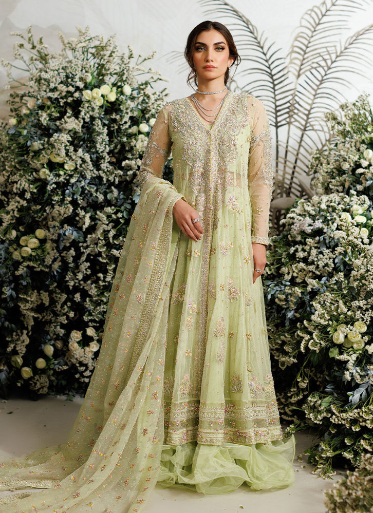 Picture of Eliza Kiwi Tulle Kalidaar