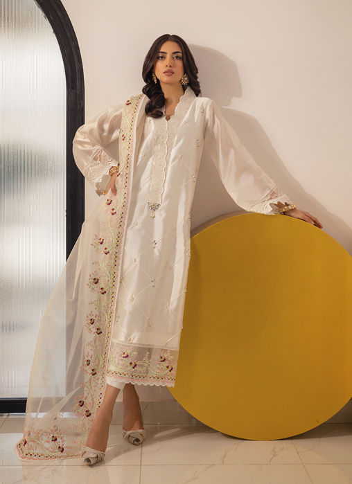 Mirsa Ivory - Shirt and Dupatta