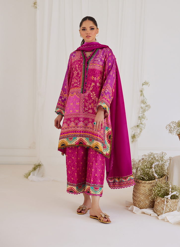 Picture of Luz Magenta Shirt & Dupatta