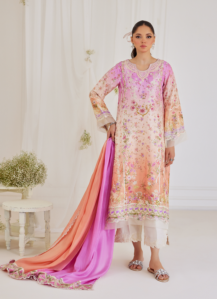 Picture of Maura Ombre Shirt & Dupatta