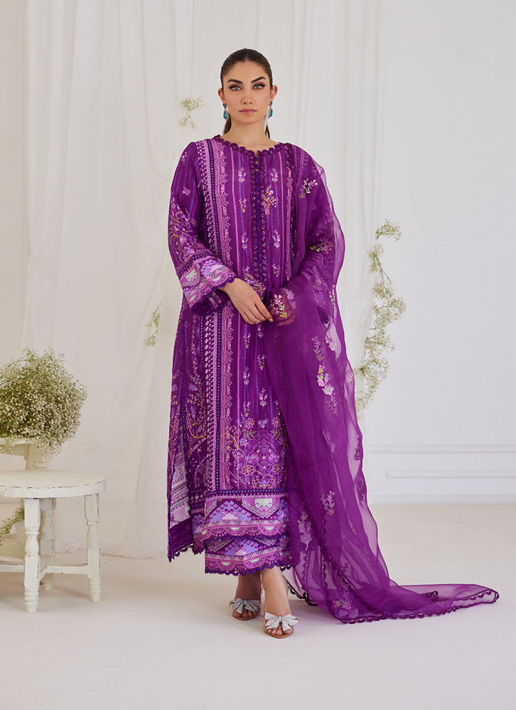 Picture of Ligia Plum Shirt & Dupatta