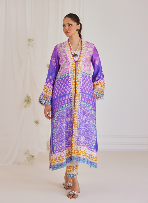 Alba Raw Silk Jacket & Slip