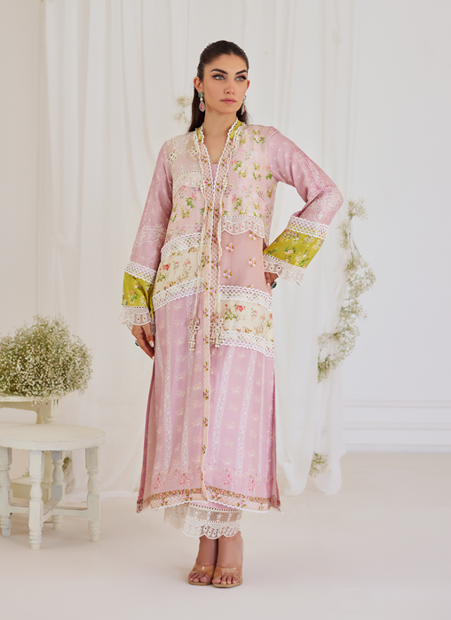 Lucia PatchWork Jacket & Slip