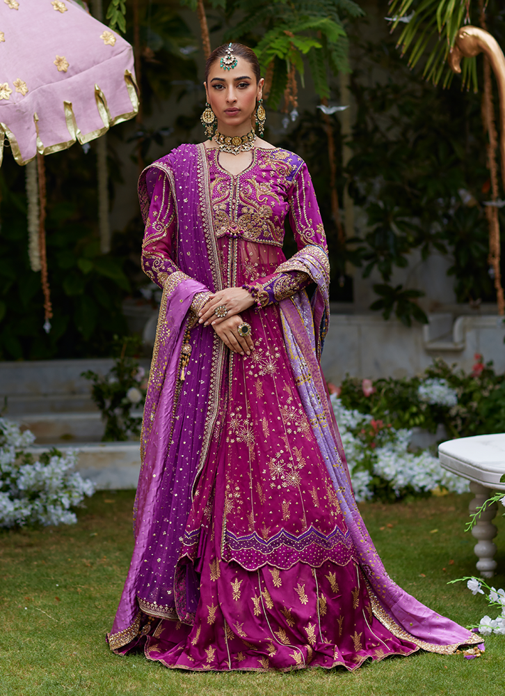 Picture of Raya Magenta Front Open Kalidaar