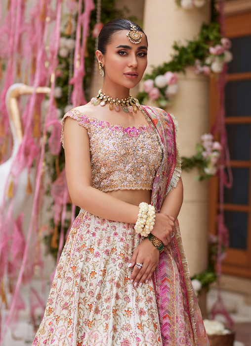 Rinesa Ivory Lehenga Choli