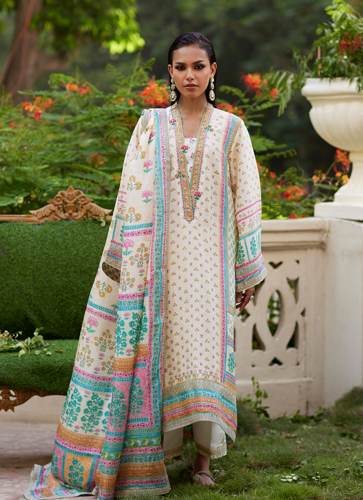 Picture of Nural Ivory Kurta And Dupatta