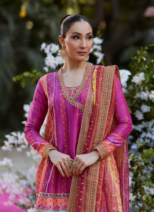 Sibel Short Angharka and Dupatta