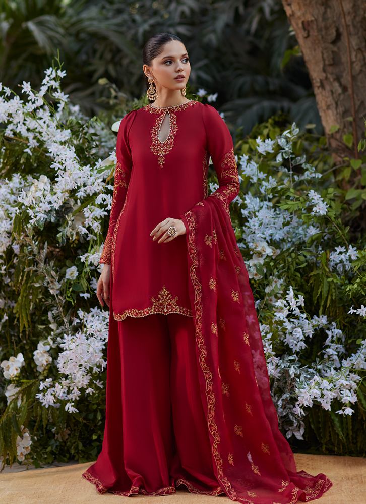 Picture of Guzayn Scarlett Shirt and Dupatta