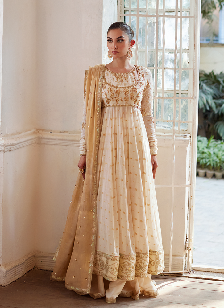 Picture of Simee Ivory Kalidaar and Dupatta