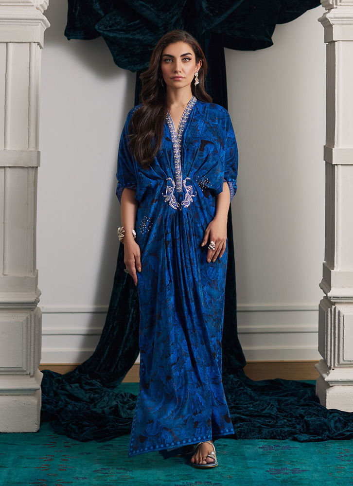 Picture of Roz Sapphire Kaftan